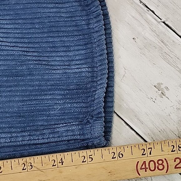 NWT - PACSUN Women's VINTAGE Mom Jean CORDUROY Blue JEANS PANTS US 24 - Picture 10 of 11